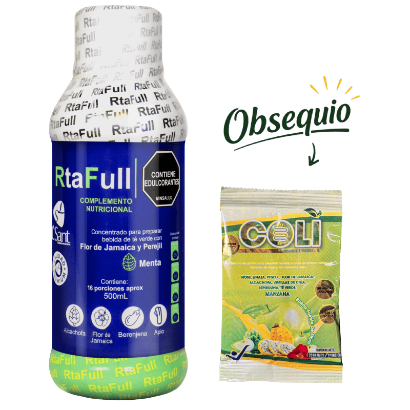 RTA Full – Apoya la Limpieza Natural del Hígado, Riñones y Colon