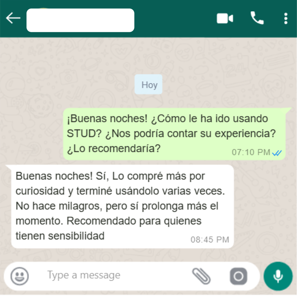 Testimonio STUD-02