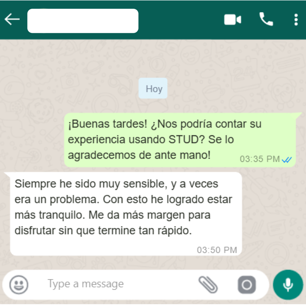 Testimonio STUD-03