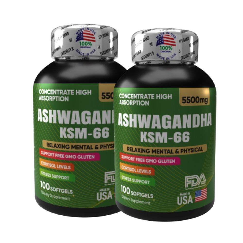 2 frascos Ashwagandha
