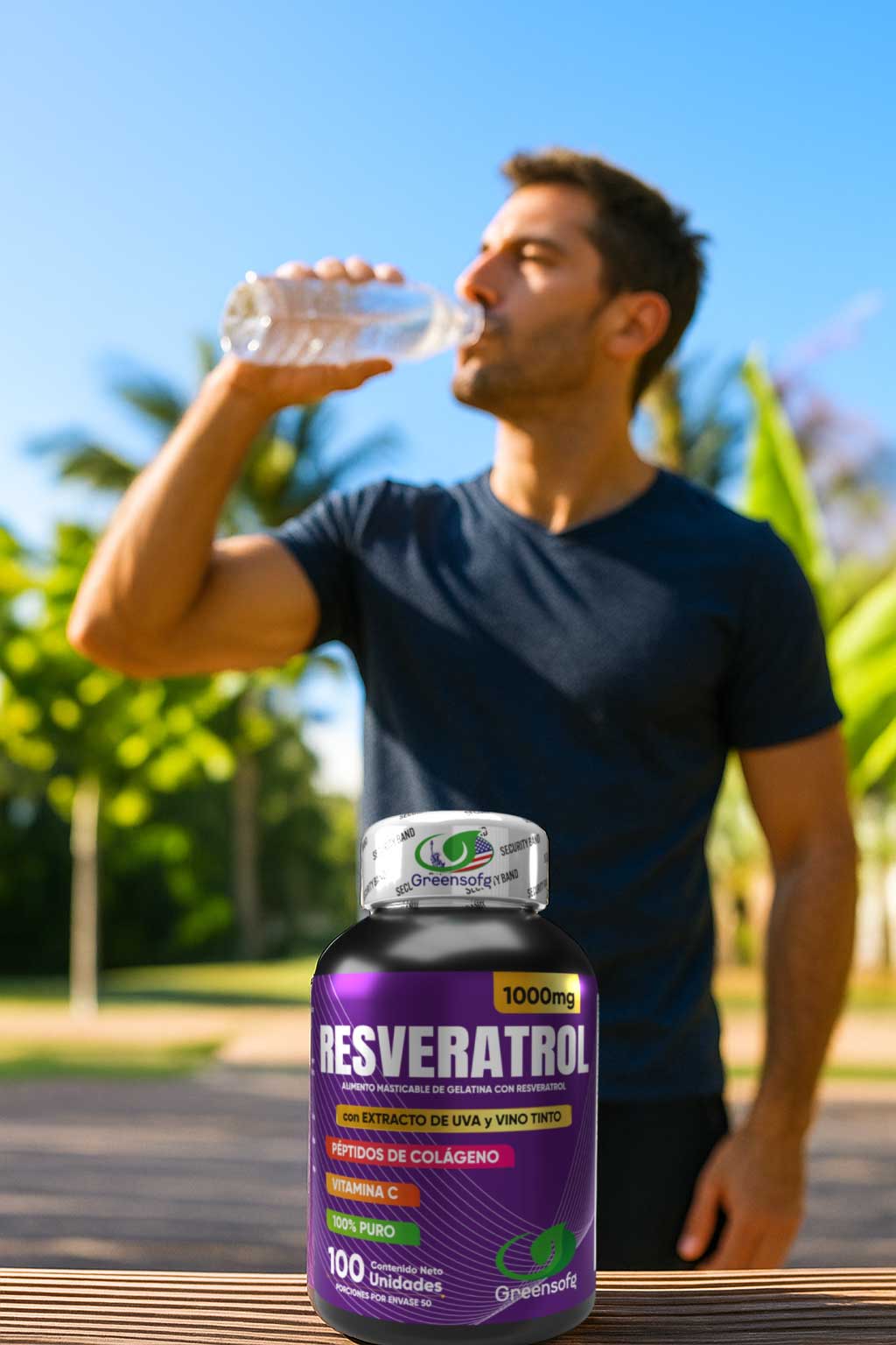 Resveratrol 1000mg - Beneficios para la salud cardiovascular