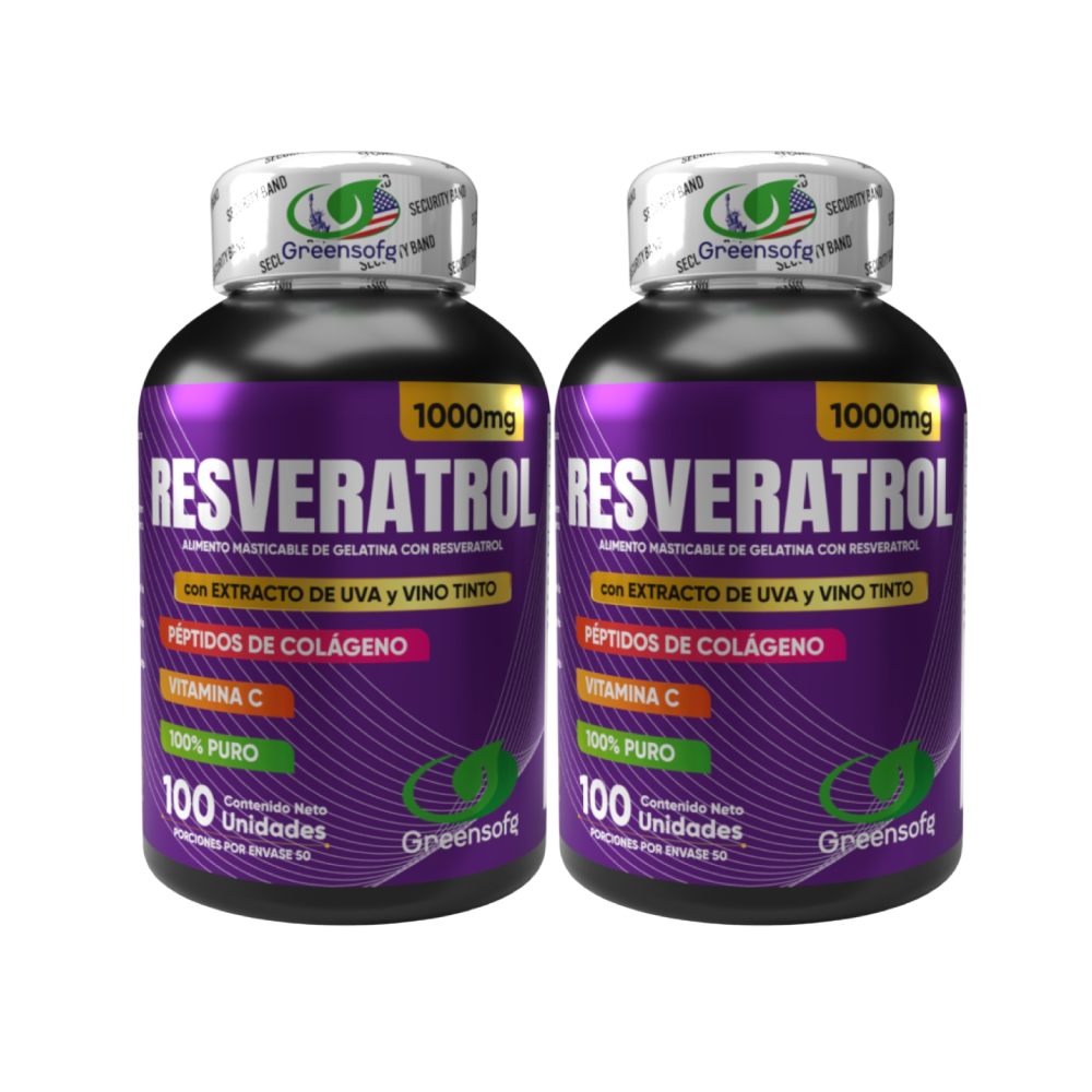 Pack Dúo - 2 frascos de Resveratrol