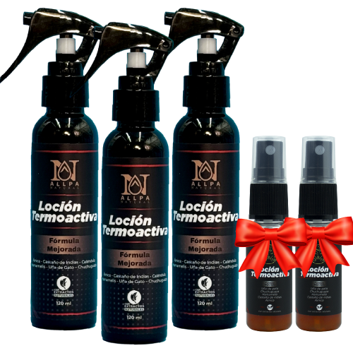 Promoción 3 unidades Loción Termoactiva