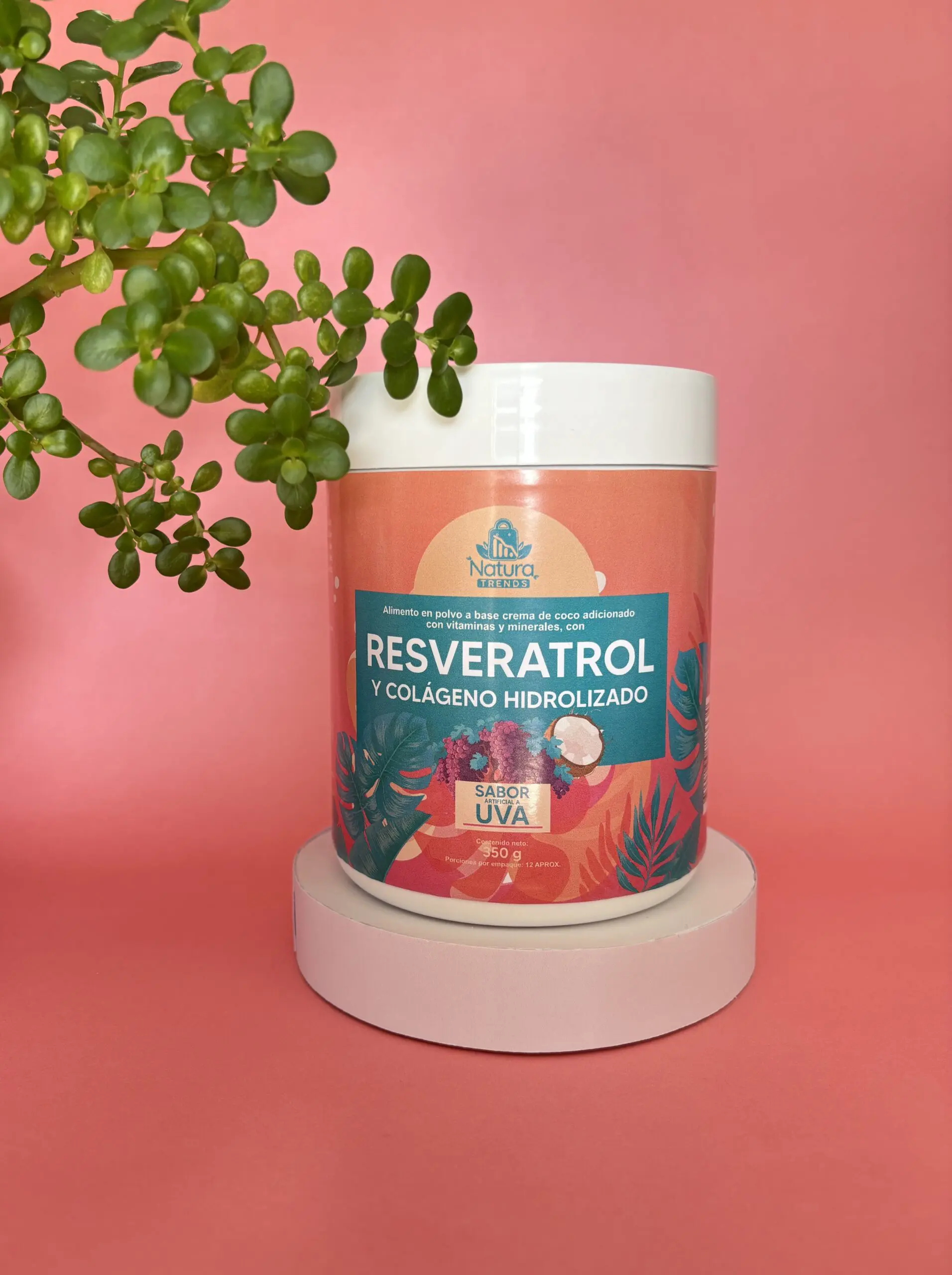 Modo de uso Resveratrol con Colágeno