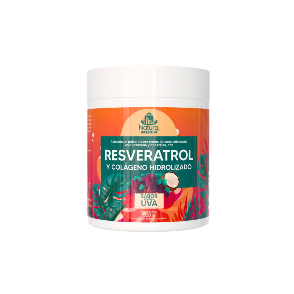 1 Tarro Resveratrol con Colágeno