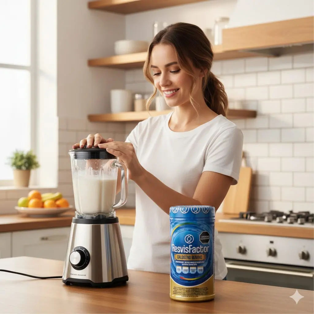 Preparación Calostro Bovino Resvis Factor