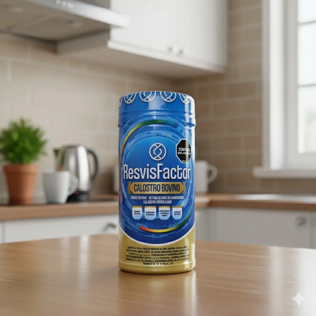 Ingredientes Naturales Calostro Bovino Resvis Factor