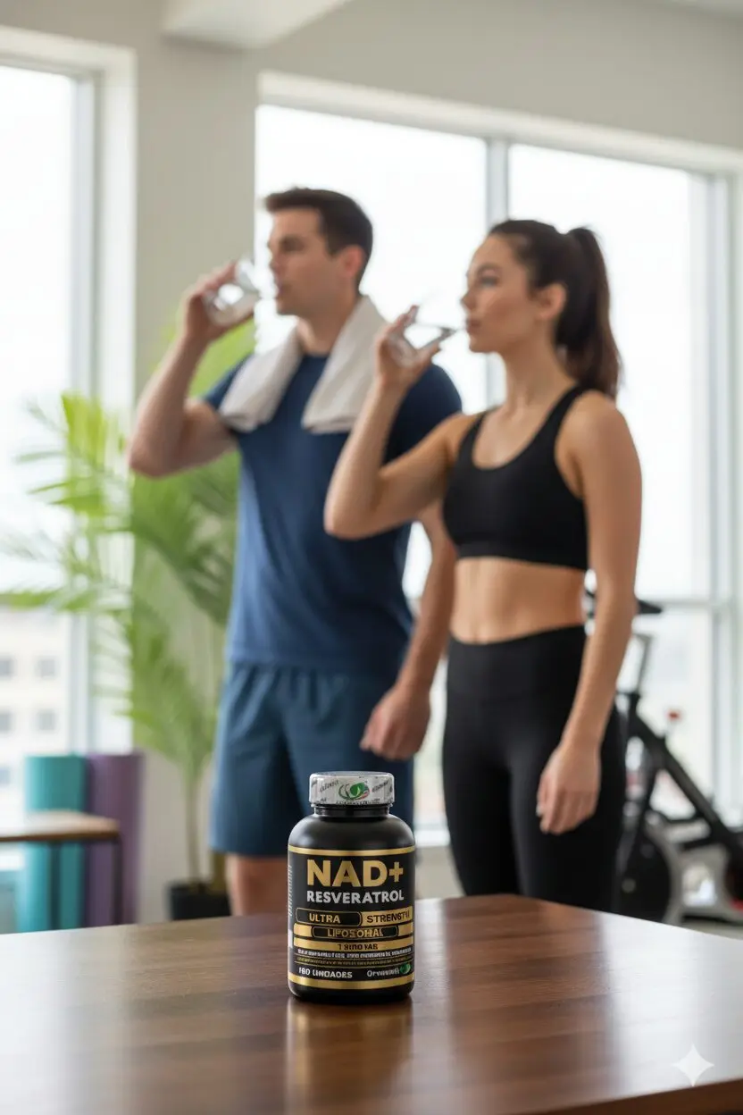 Beneficios del NAD+ Resveratrol para la salud celular