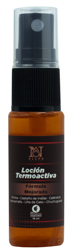 Loción termoactiva