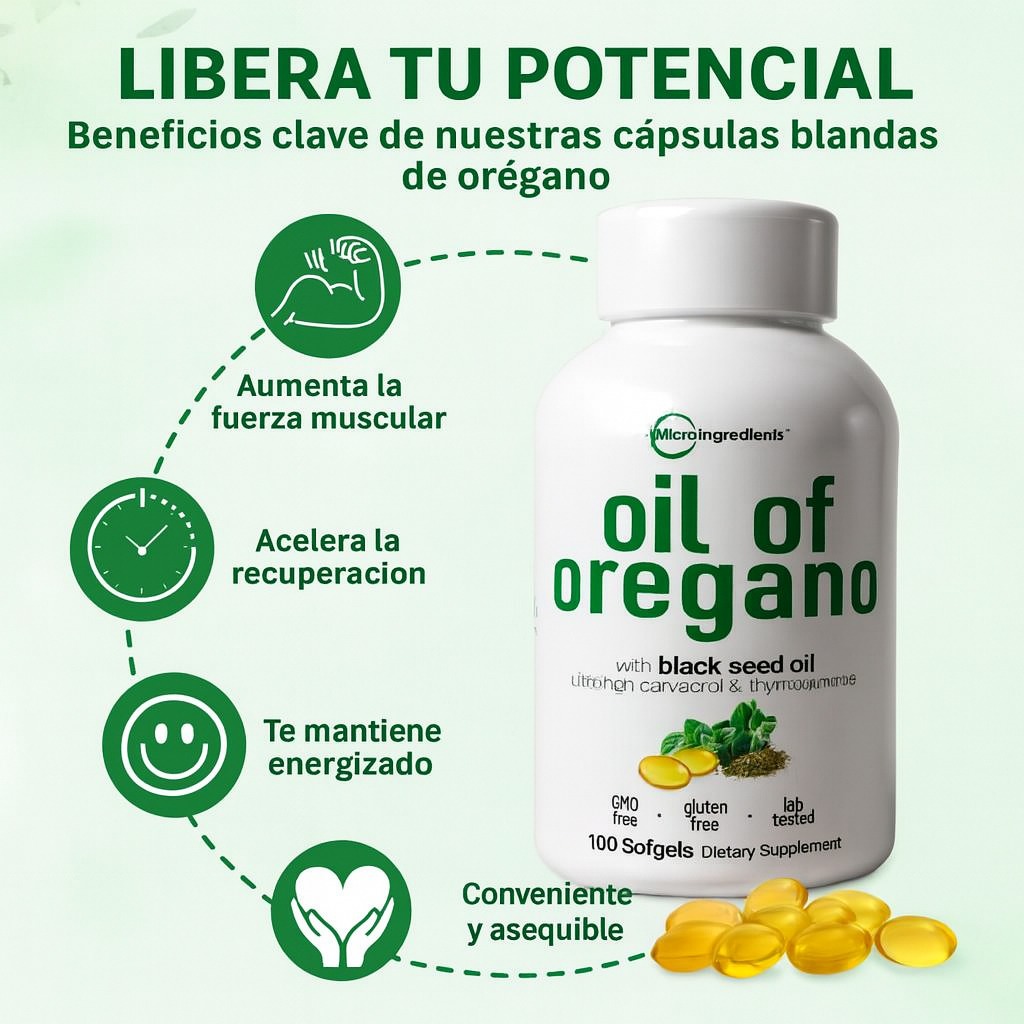 Oil of Oregano Beneficios