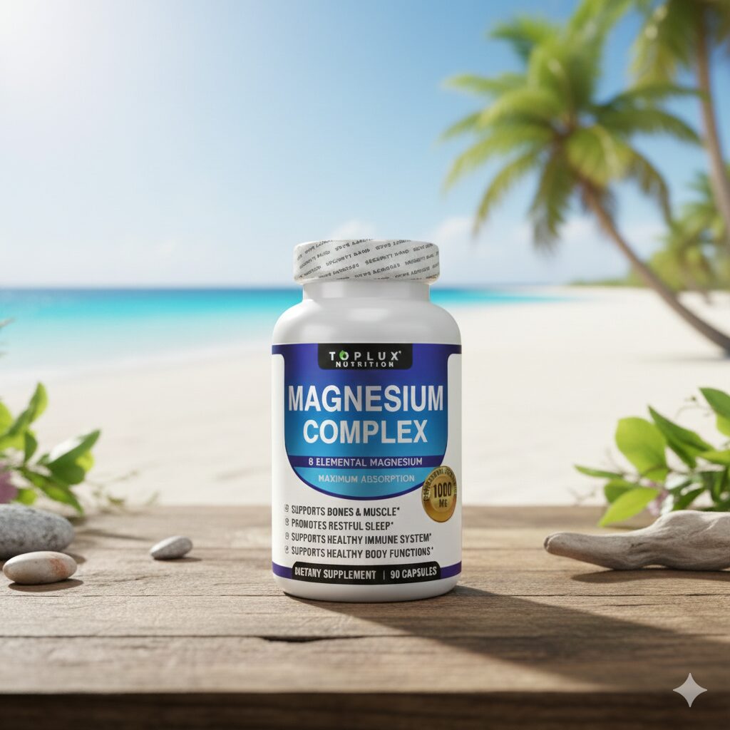 Modo de uso Magnesium Complex Toplux Nutrition