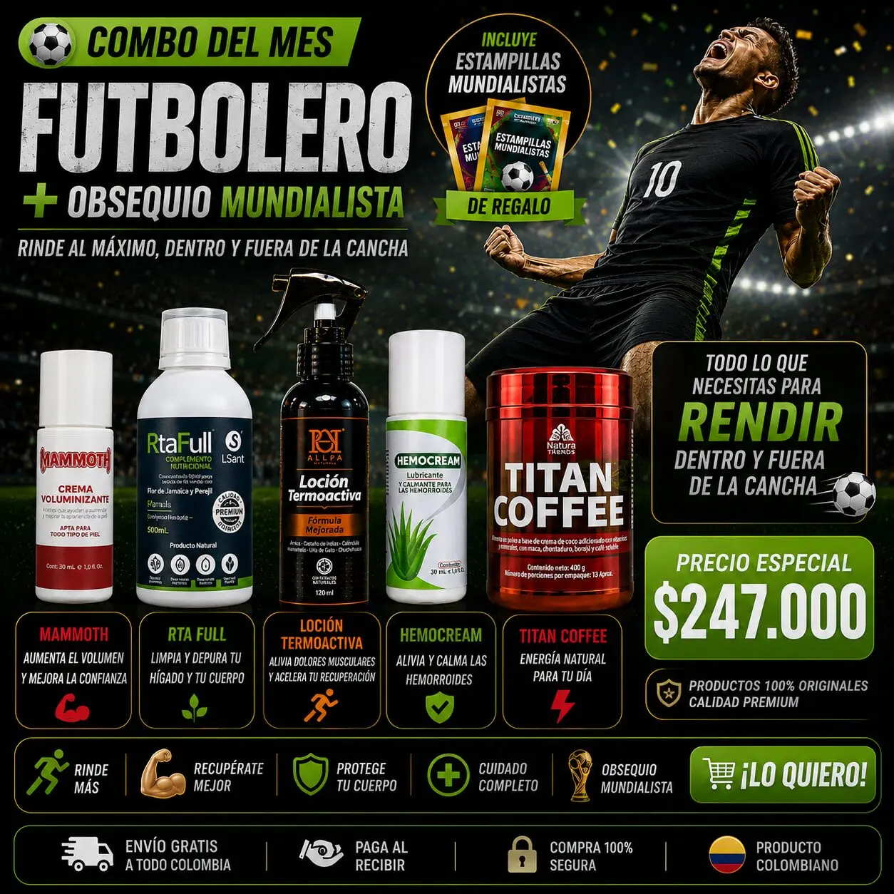Combo Futbolero