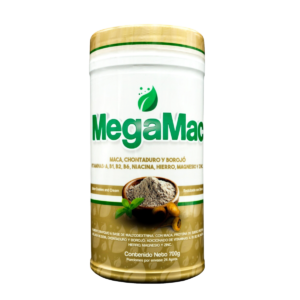 Megamac: Maca, proteína chontaduro y borojó